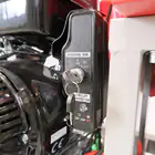 BT LOGGER Donker's 452 CC Gasoline Log Cutter with Electric Start, Towable